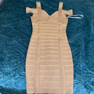 Leyla bandage dress size XS, brand new.